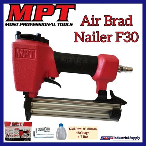 Mpt Air Brad Nailer Pneumatic Nailer F30 Lazada Ph