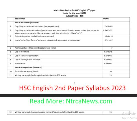 HSC English 2nd paper question 2023 Chattogram Board এইচএসস ইরজ