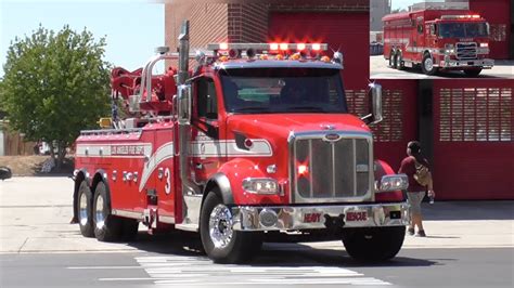 Lafd Heavy Rescue Usar Responding Youtube