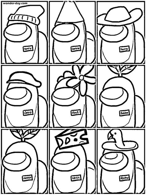 Among Us Coloring Pages Print For Free 100 Coloring Pages Coloriage