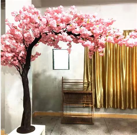 Maribelle Pink Cherry Blossom Faux Tree Artificial Sakura Tree