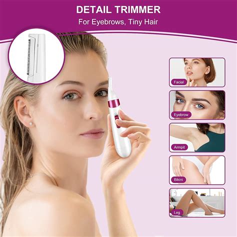 Bikini Trimmer For Women Electric Shaver With Precise Trimmer Head Cordless Wet Dry Use