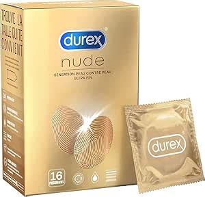 Durex PREMIUM Préservatifs Nude pour Homme Ultra Fins Amazon fr Hygiène et Santé