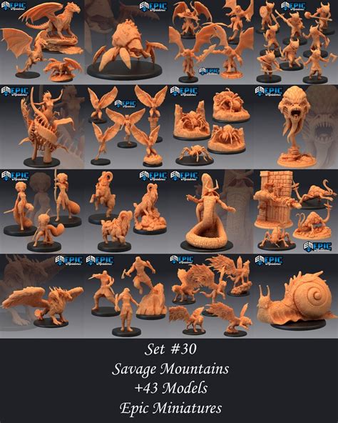 Epic Miniatures Red Dragon Dnd Miniature Savage - Etsy