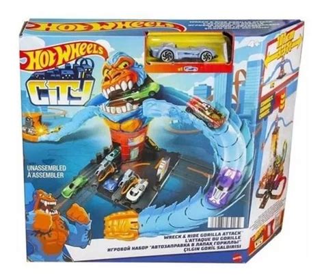 Pista Hot Wheels City Ataque Toxico Da Serpente Mebuscar Brasil