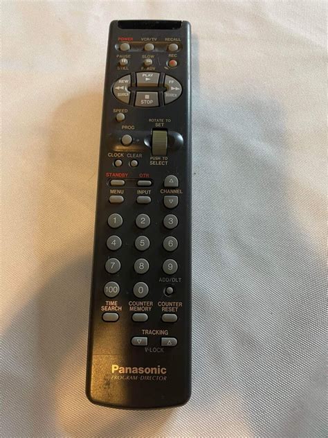 Original Panasonic Program Director Remote Control Vsqs K V