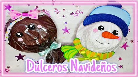 Dulceros navideños fáciles y económicos YouTube