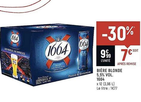 Promo Bi Re Blonde Vol Chez Spar Icatalogue Fr