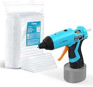 Amazon GoGonova Cordless Hot Glue Gun And Pcs Glue Sticks Set