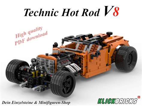 Lego Hot Rod Bauanleitung Lego Technic Instructions Hot Rod 42116 Lego Technic Bauanleitung