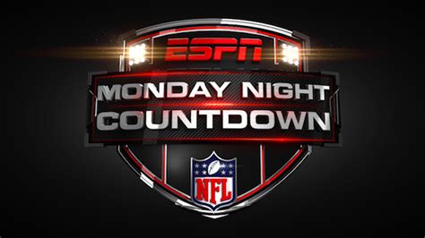 Monday Night Countdowns New Logo Espn Front Row