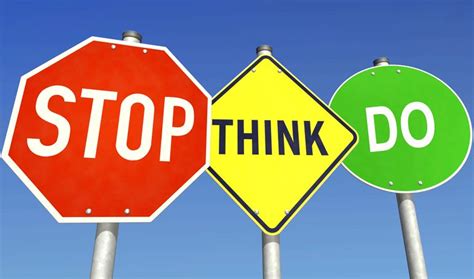 Stop Think Do Reception