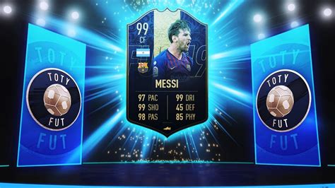 I Packed 99 Toty Messi Fifa 19 Ultimate Team Youtube