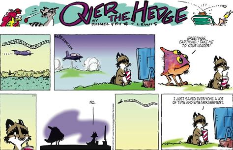 Over the Hedge by Michael Fry & T Lewis for February 24, 2019