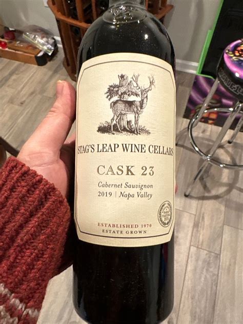 2019 Stags Leap Wine Cellars Cabernet Sauvignon Cask 23 Usa