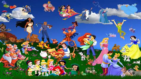 148 Disney Characters Wallpapers And Backgrounds For Free