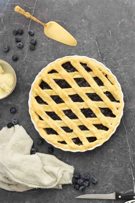 Low Fodmap Blueberry Pie Gluten Free Karlijn S Kitchen