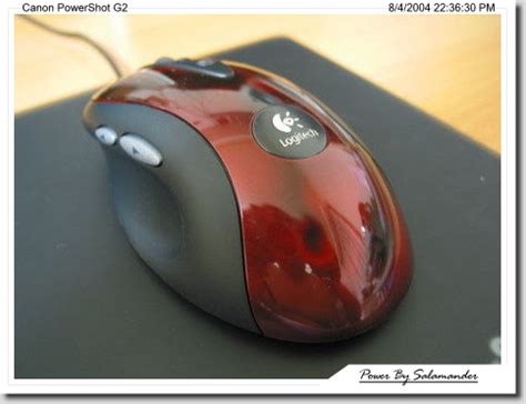 羅技滑鼠 Logitech MX510[紅色款]