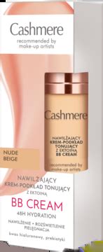 CASHMERE BB Cream krem podkład do twarzy z ektoiną tonująco nawilżający Nude Beige ml