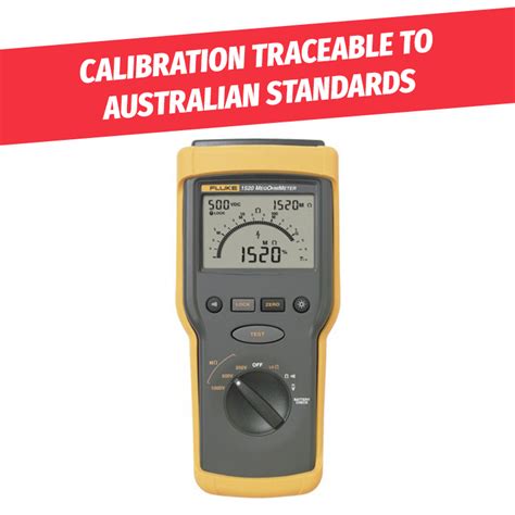 Calibration Fluke Insulation Tester Megaohm Meter Wavecom