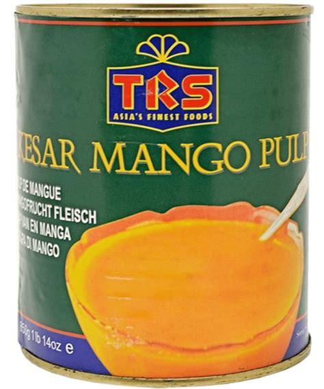 Trs Kesar Mango Pulp Gr Geenaardappels Nl