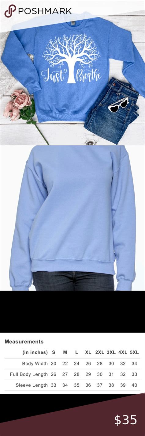 Just Breathe Blue Unisex Fleece Sweatshirt Sweatshirt Fleece Black