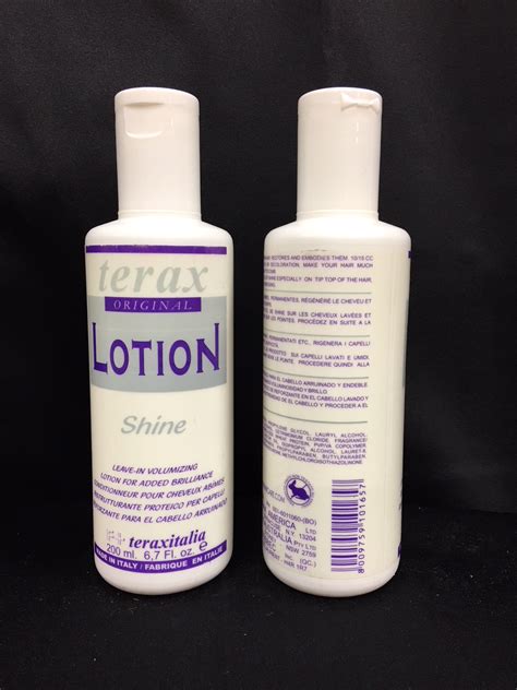 terax lotion shine oz  discontinued beauty