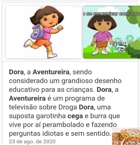 Dora A Aventureira Sendo Considerado Um Grandioso Desenho Educativo