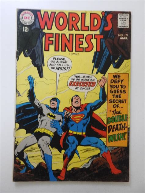 World S Finest Comics 174 1968 Solid VG Condition Comic Books