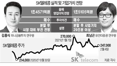 Skt 인적분할 놓고 두 베테랑 연구원 격돌 네이트 뉴스