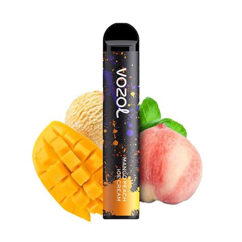 Vozol Mango Peach Mg Puffs Legend Bob