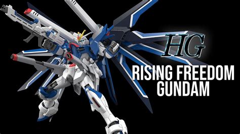 HG Rising Freedom Gundam Bandai Product Preview USA Gundam TV YouTube