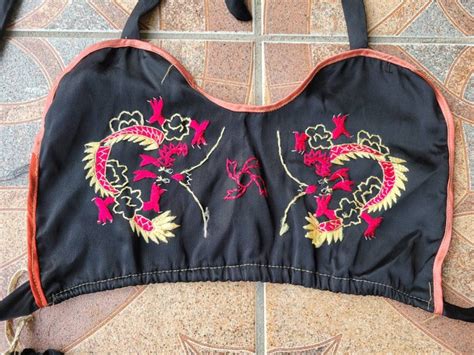 Vintage 1940s 50s Sweetheart Lingerie Set Embroidered Bra Etsy