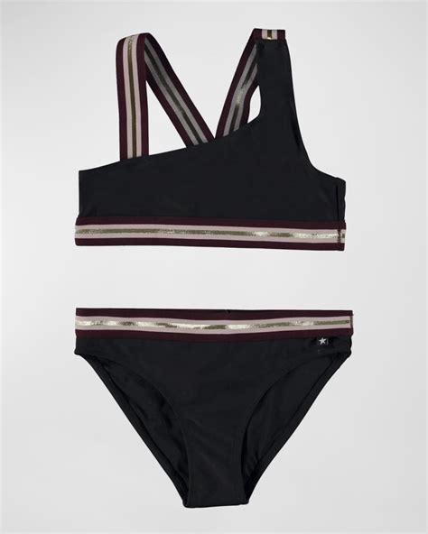 Molo Girl S Nicola Two Piece Sports Bikini Size 7 16 Neiman Marcus