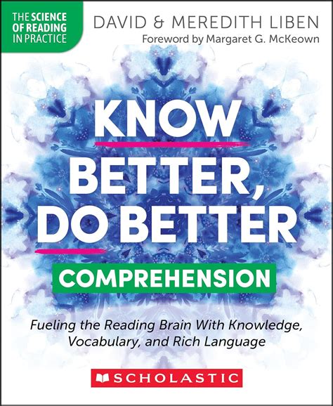 Amazon.com: Know Better, Do Better: Comprehension: Fueling the Reading