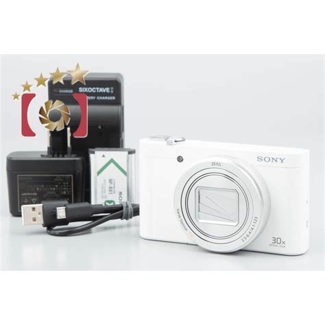 【中古】sony ソニー Cyber Shot Dsc Wx500 ホワイト デジタルスチルカメラ Sony Cybershot Dsc