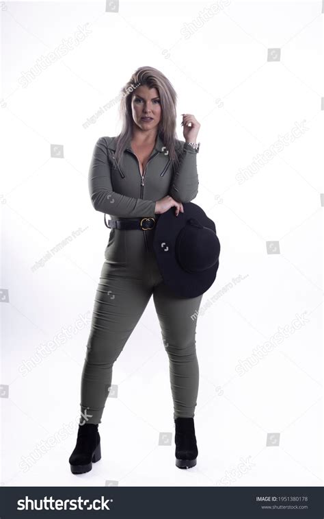 Mature Plus Size Model Woman Wearing Stock Photo Shutterstock