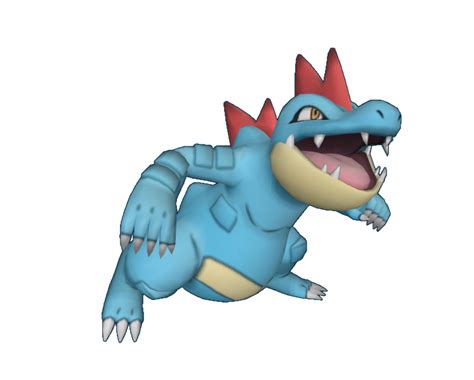 Feraligatr 3d Nif Model Animations Dl By Evekn On Deviantart