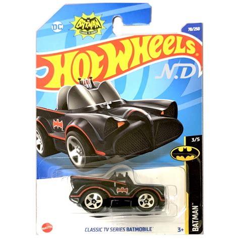 Hot Wheels Classic Tv Series Batmobile Batman Original Mattel Lacrado No Blister Carrinho Hot