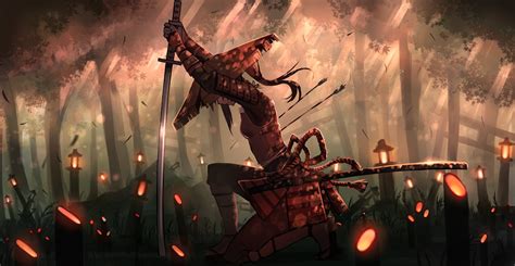 Anime Samurai Women Wallpapers Wallpaper Cave
