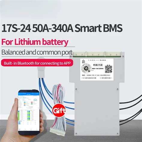 Smart ANT BMS 17S 24S 18S 19S 20S 21S 22S 23S Bluetooth APP 340A 220A