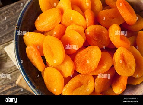 Organic Raw Dry Apricots Ready To Eat Stock Photo Alamy