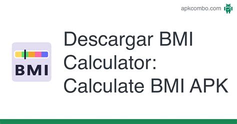 Bmi Calculator Calculate Bmi Apk Android App Descarga Gratis