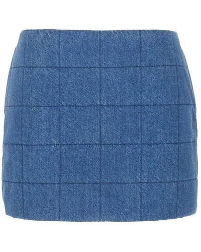 Gucci Denim Mini Skirts For Women Up To 75 Off Lyst