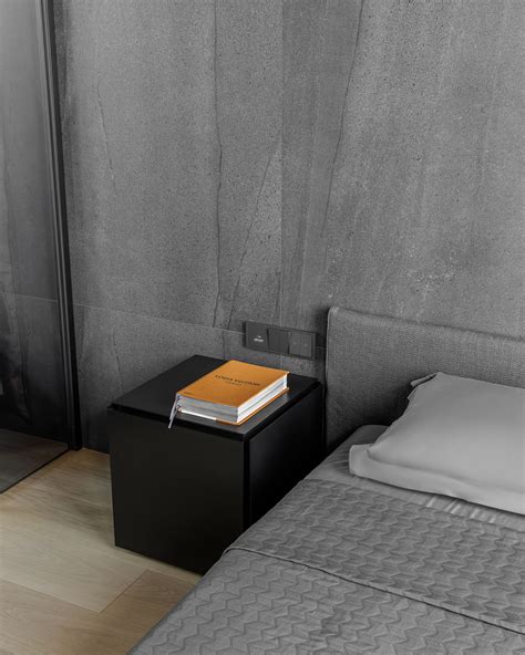 Hot Walls квартира для молодого человека в Москве Сити 60 кв метров