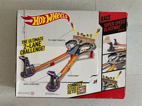 Hot Wheels Super Speed Blastway Track Set Hobbies Toys Toys Games On Carousell