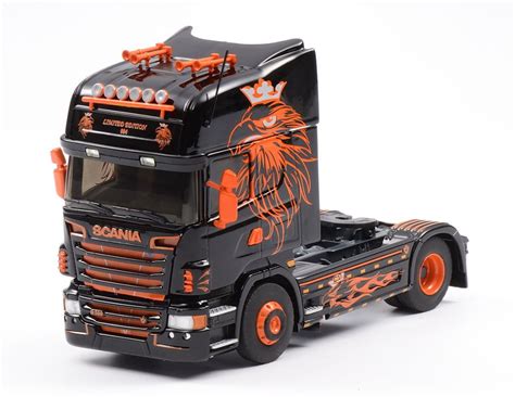 Tracteur Scania Serie R Topline Noir Limited Edition Eligor