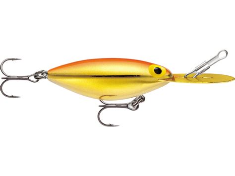 Storm Original Hot N Tot 07 Crankbait Metallic Gold Fluorescent Red