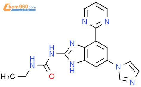 797046 28 7 Urea N Ethyl N 6 1H Imidazol 1 Yl 4 2 Pyrimidinyl 1H