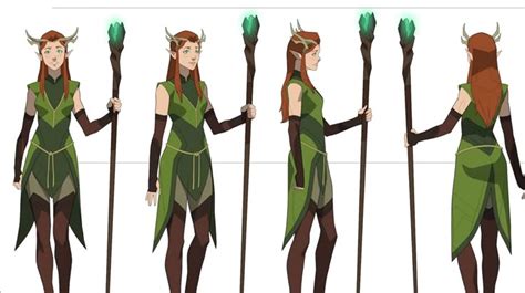 Character Designs By Phil Bourassa For The Legend Of Vox Machina